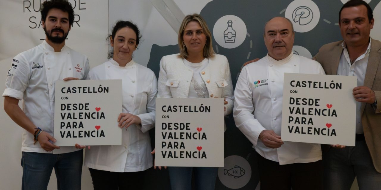 La Diputació de Castelló recolza als xefs castellonencs units en la iniciativa De València per a València