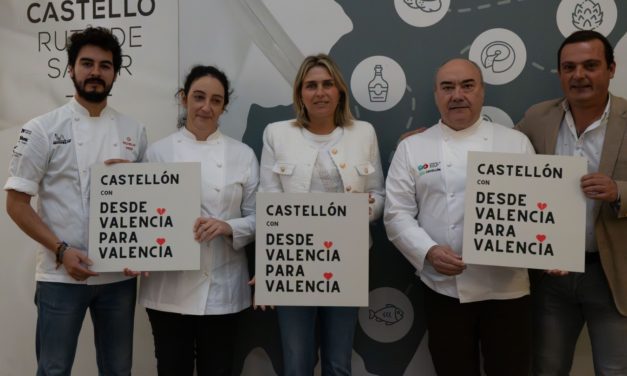 La Diputació de Castelló recolza als xefs castellonencs units en la iniciativa De València per a València