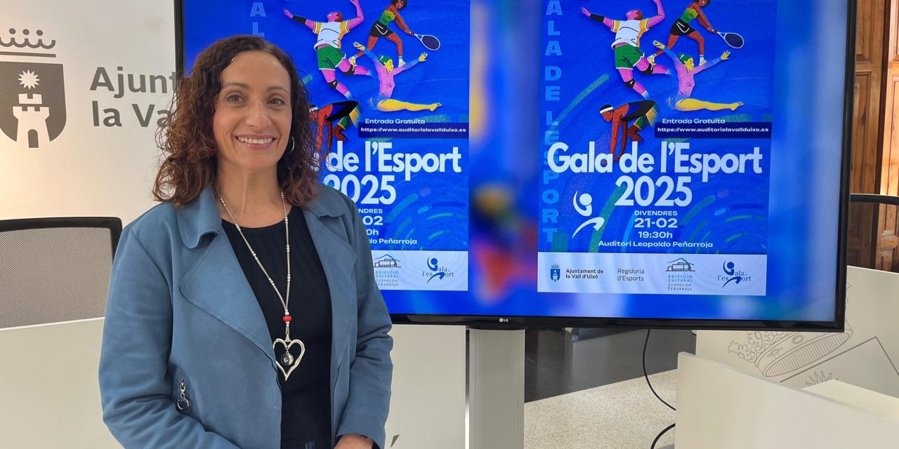 L’Ajuntament de la Vall d’Uixó celebra la Gala de l’Esport el 21 de febrer