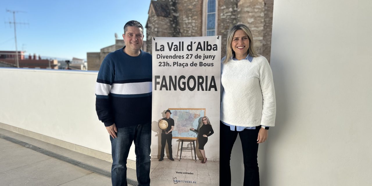 Vall d’Alba celebra el Centenari amb un concert de Fangoria el 27 de juny