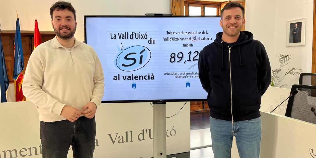 L’Ajuntament de la Vall d’Uixó alerta que l’alumnat tindrà menys hores lectives en valencià encara que haja guanyat en la consulta